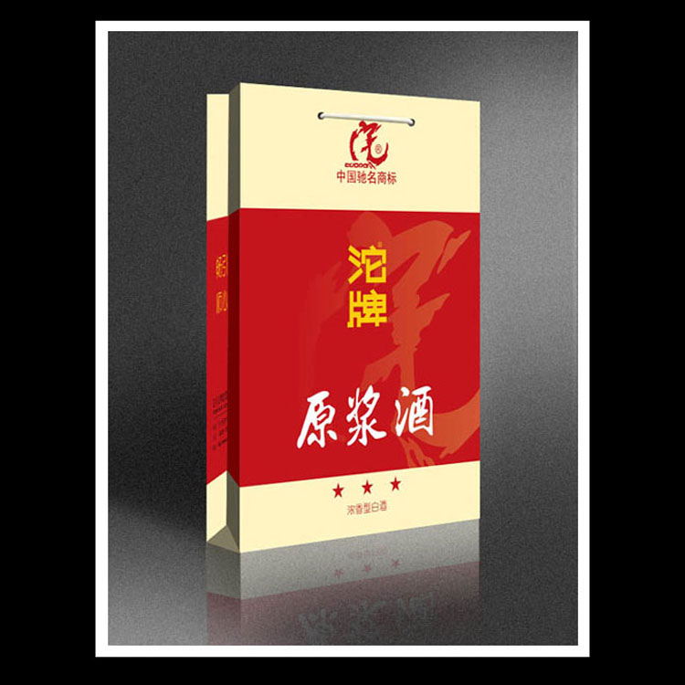 中國名酒沱牌原漿酒手提袋印刷