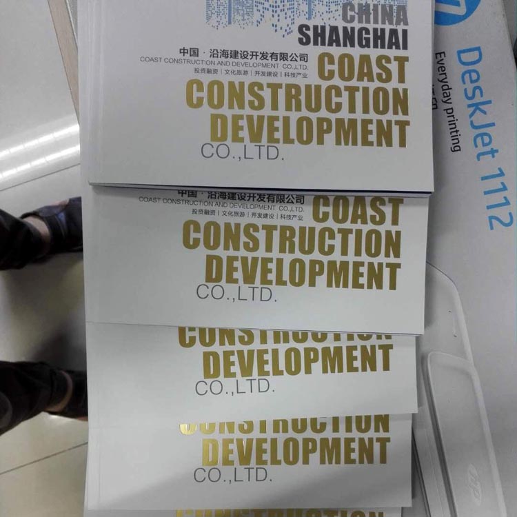 沿海建設(shè)開發(fā)公司高端行畫冊設(shè)計印刷